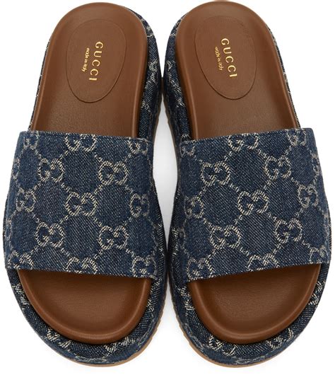 sandali slider gucci|Gucci slide sandals price.